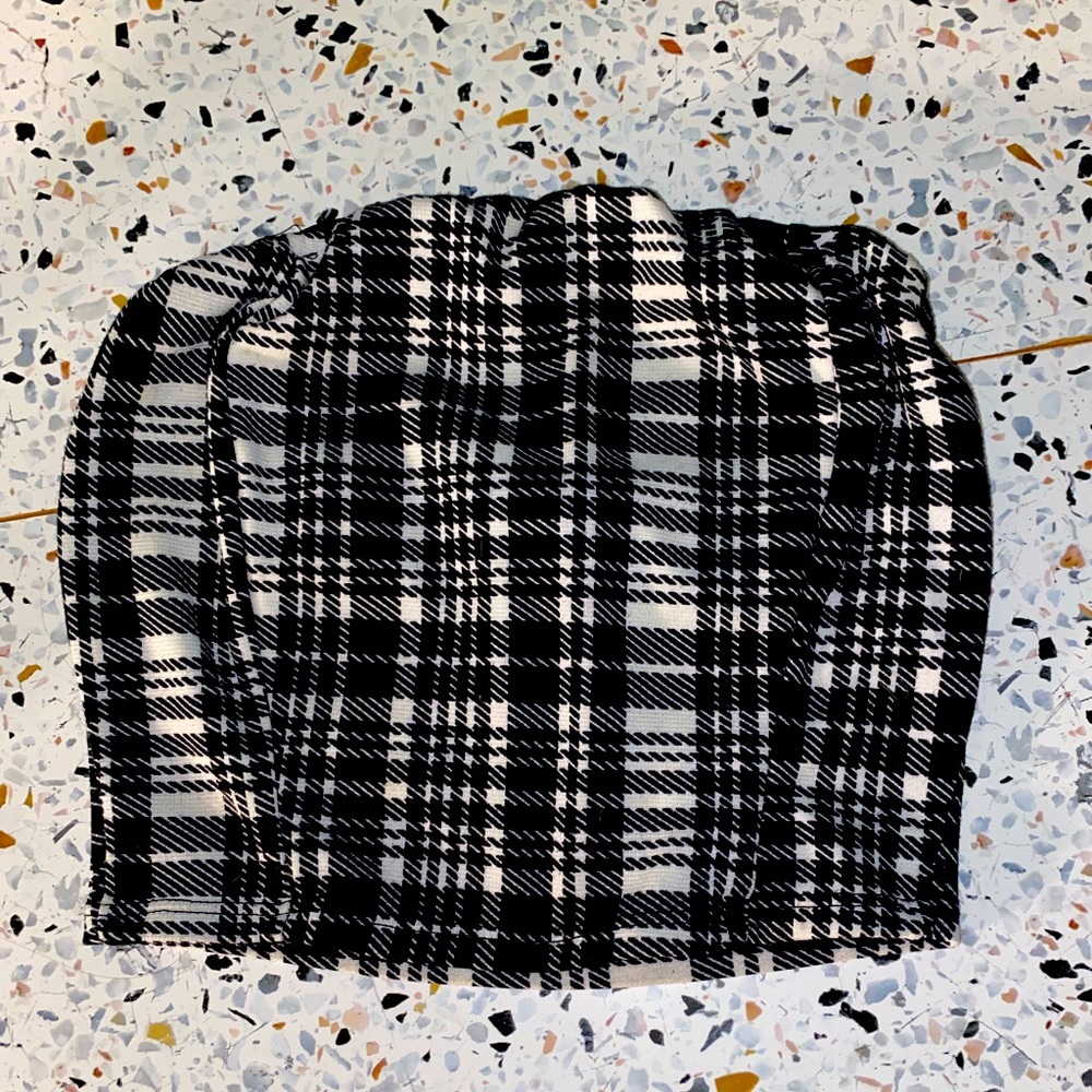 Plaid Crop Top